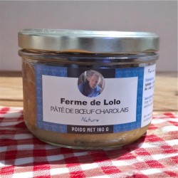 Pâté de bœuf nature